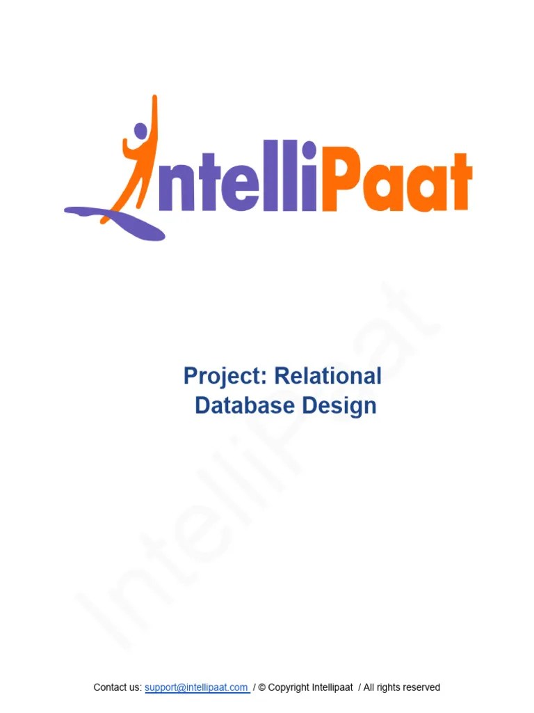 Project - Relational Database Design | PDF