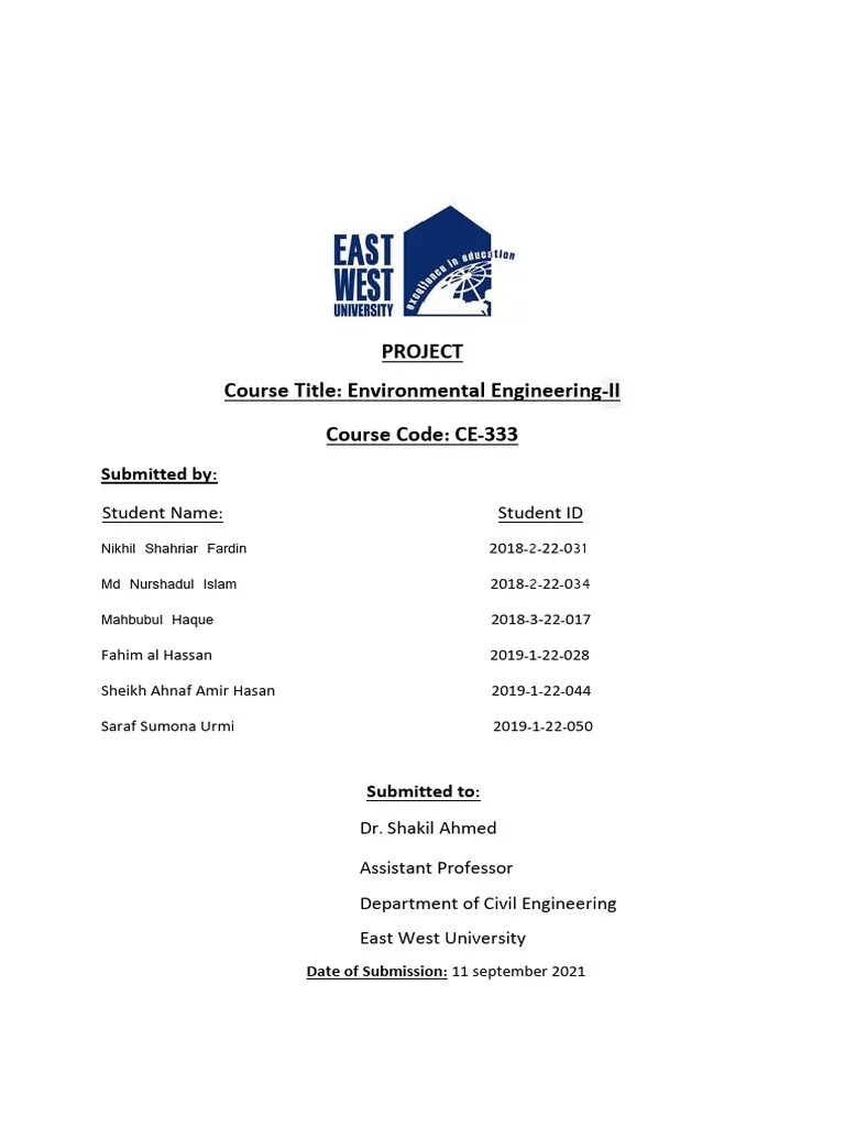 Sanitary Sewer Design | PDF