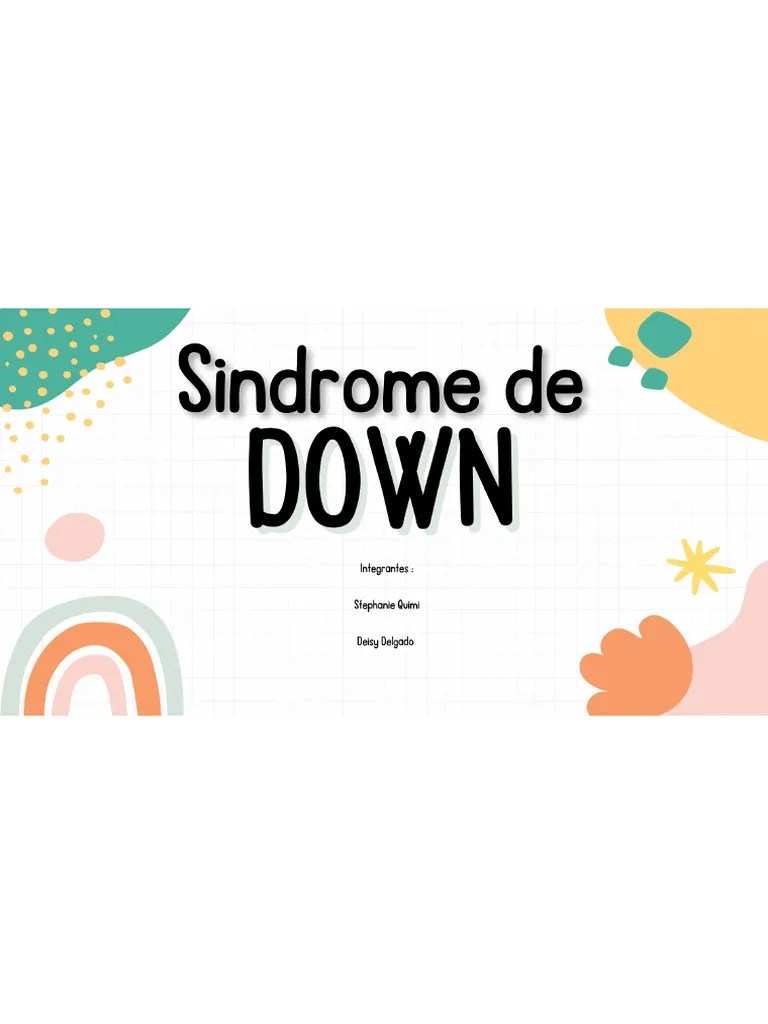 Síndrome De Down | PDF