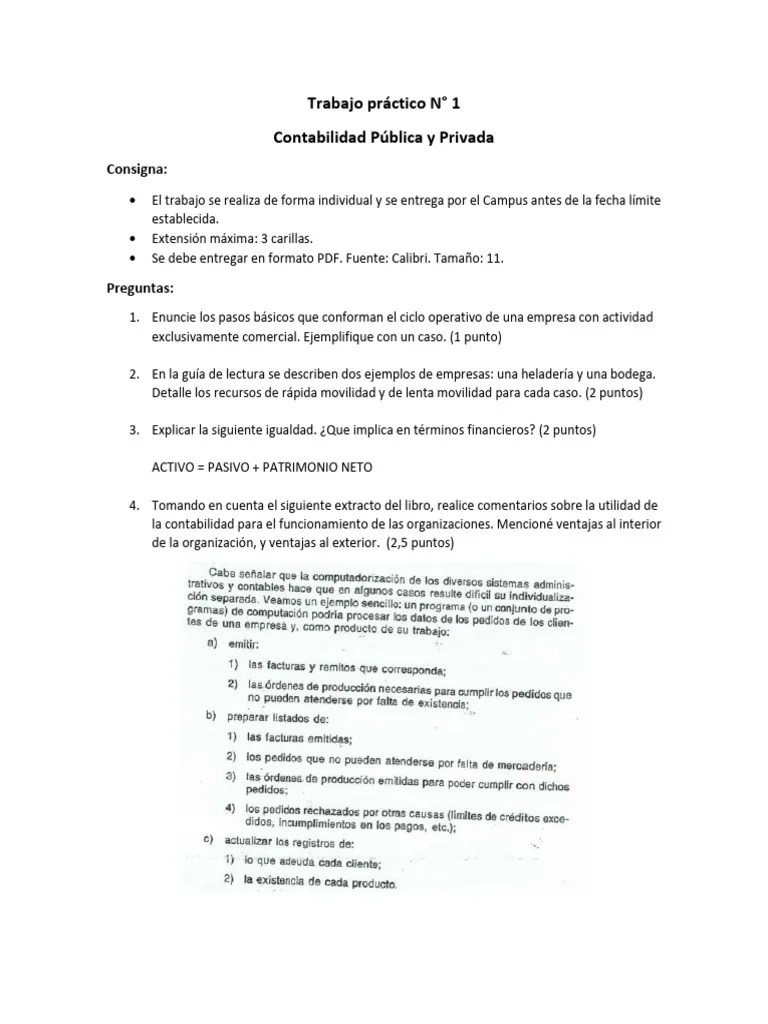 Consignas Del TP 1 CPyP UNAJ | PDF