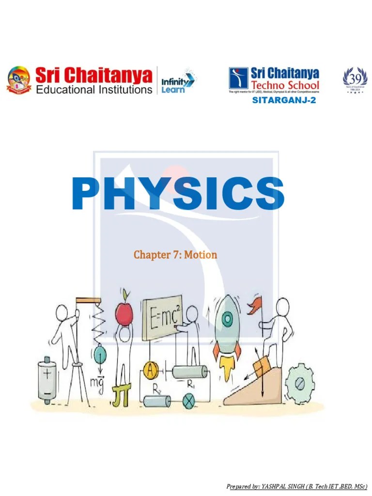 Class 9 Notes - MOTION | PDF | Velocity | Science & Mathematics
