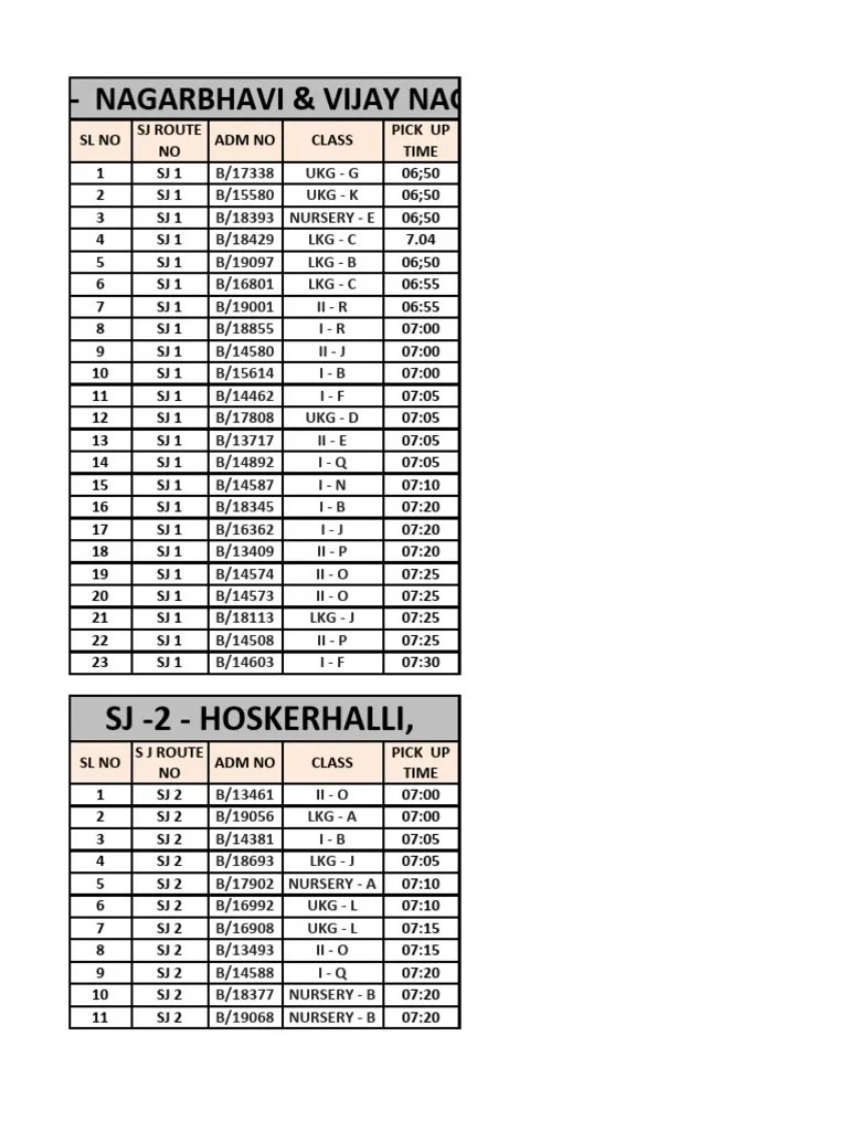 Bus List Pdf - HD Gradient Photos for Desktop