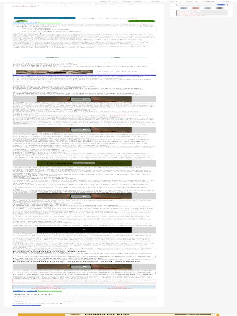 Julius Caesar Act 4 Scene 3 ICSE Class 10 Workbook Answers | PDF