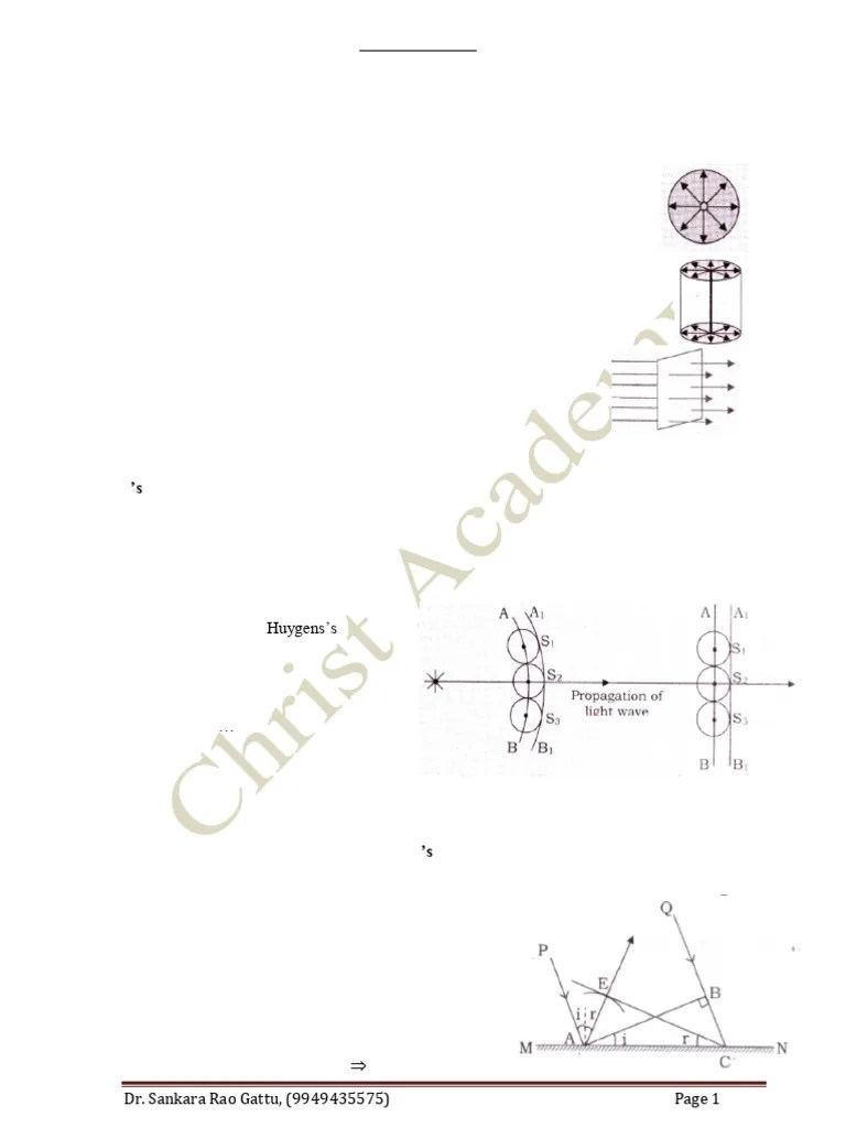 10.wave Optics | PDF | Diffraction | Science & Mathematics