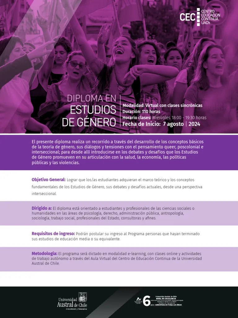 Estudios De Genero - Diplomado | PDF