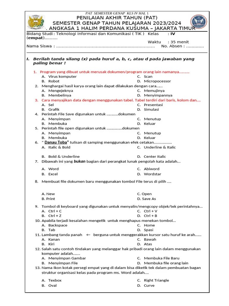 Test Klas4 Edit Pdf