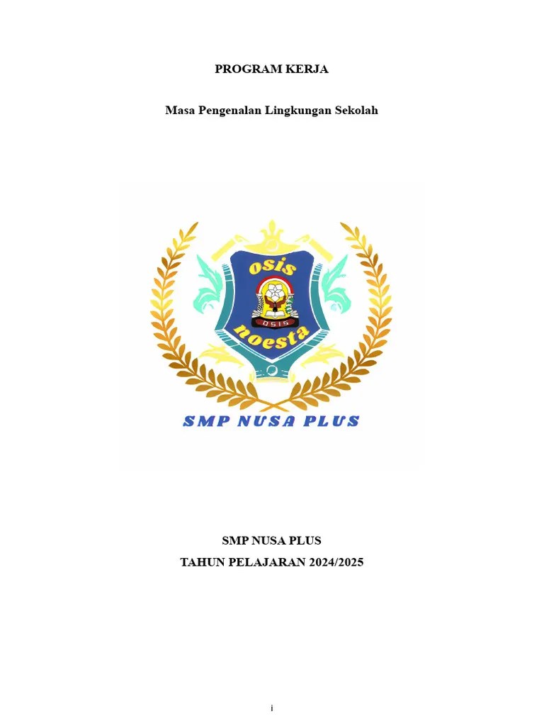 Program Kerja MPLS | PDF