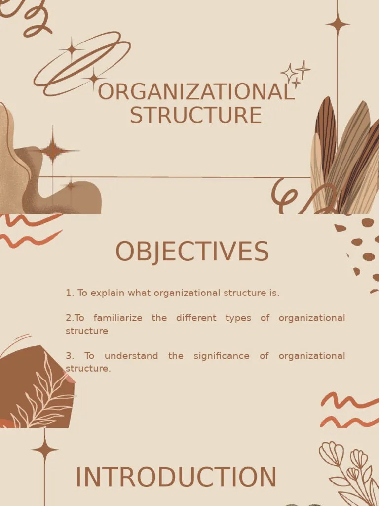 Organizational Structure | PDF