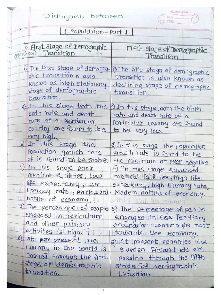Lesson 1. Population - Part 1 | PDF