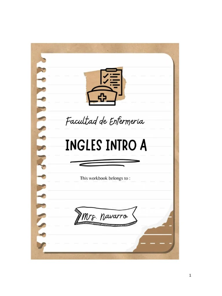 Workbook Unit 1 | PDF