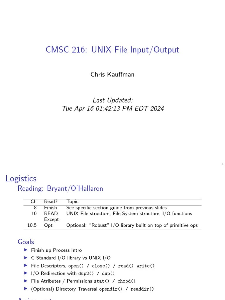 Unix | PDF