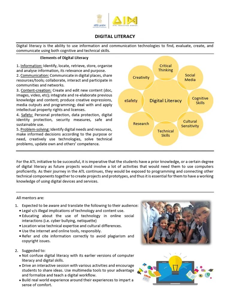Digital Literacy | PDF