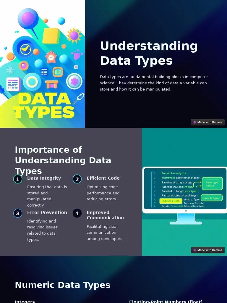 Understanding Data Types | PDF