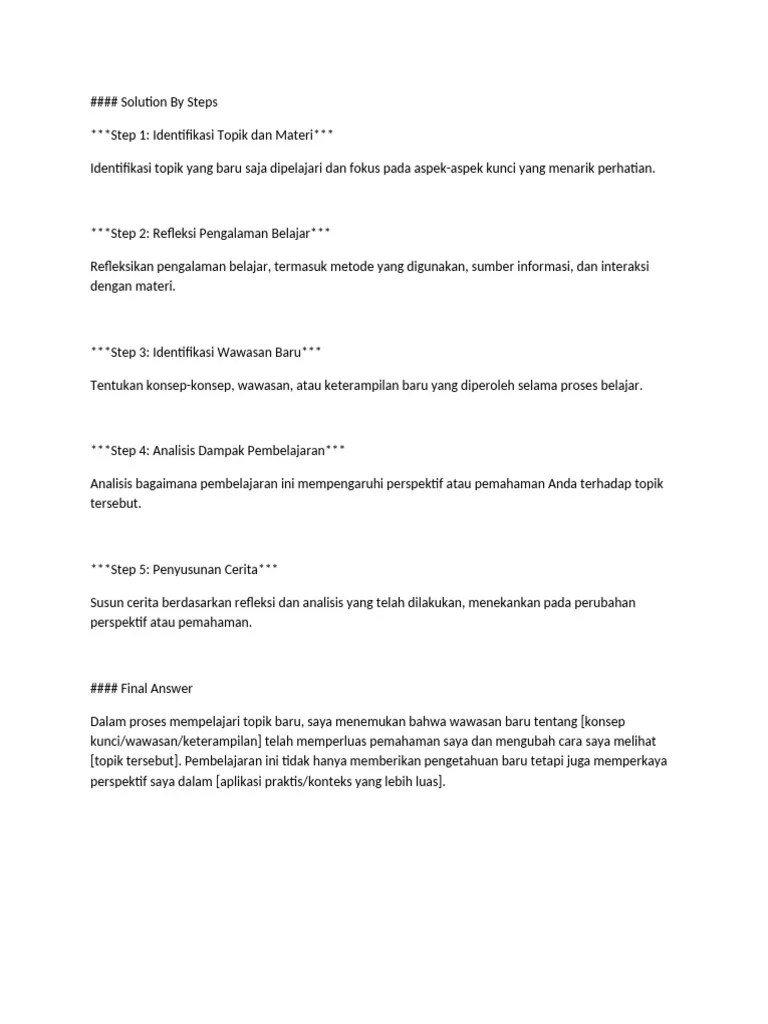 Solution By Steps Pdf