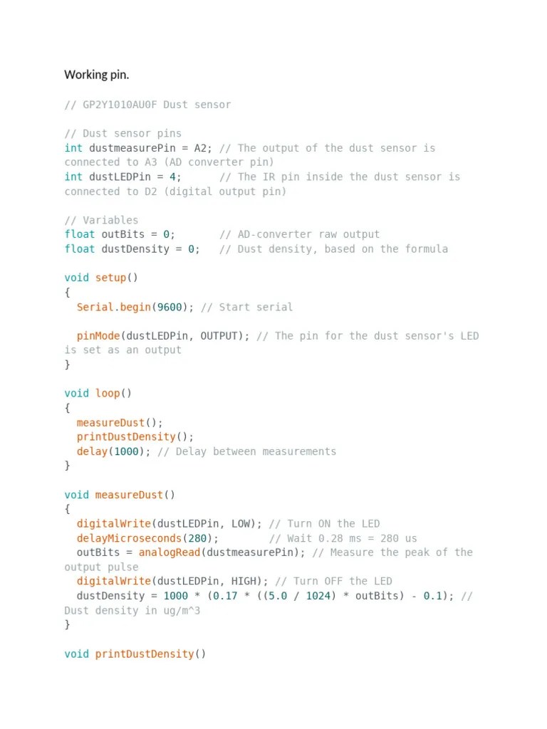 Arduino Codes That Are Final | PDF