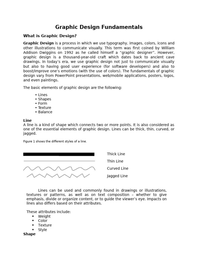 Graphic Design Fundamentals | PDF | Graphic Design | Typefaces