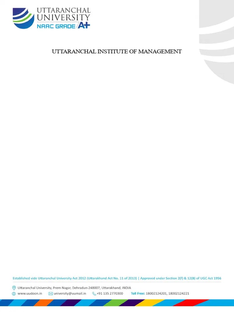 SIP Guidelines BBA | PDF