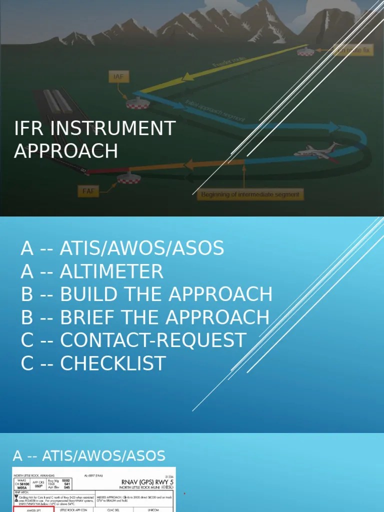 IFR Instrument Approach | PDF