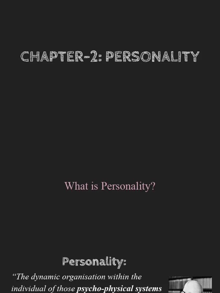 Chapter-2 - Personality | PDF | Id | Philosophy