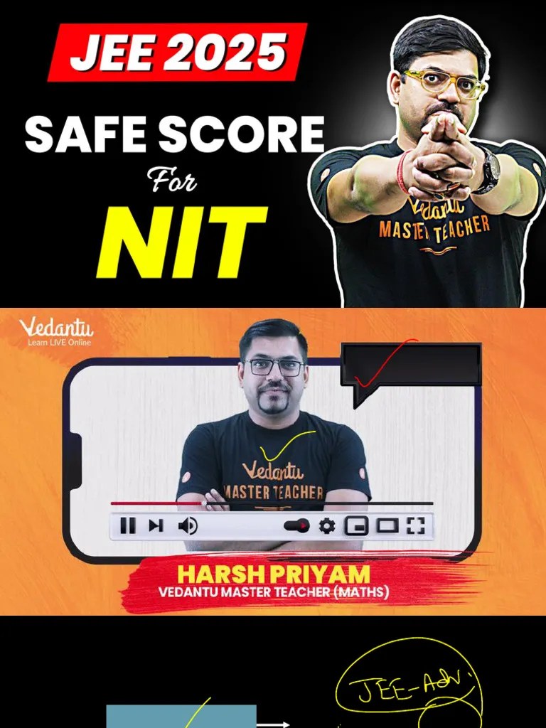 Jee 2025 Safe Score | PDF