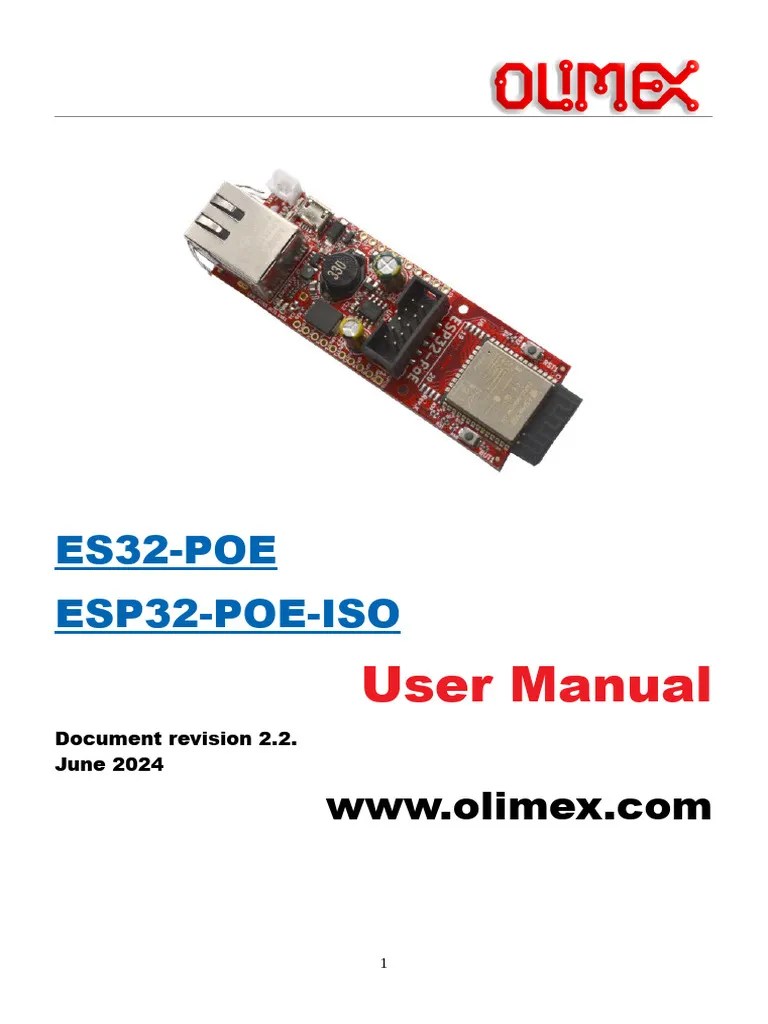 ESP32-POE-user-manual | PDF