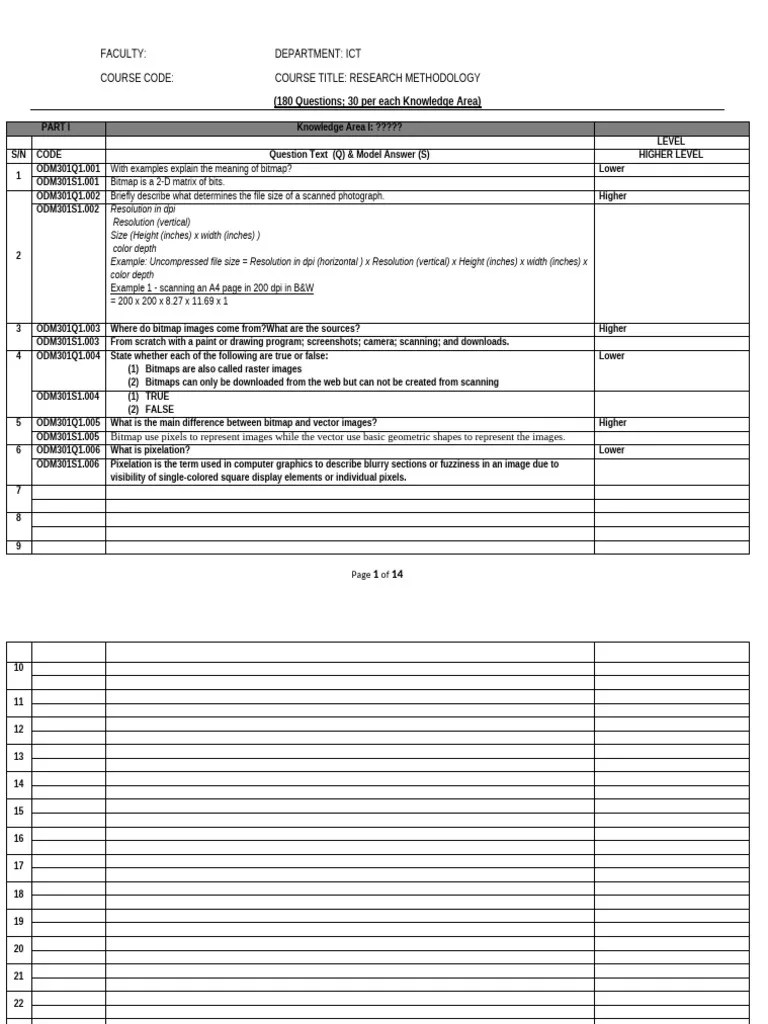 QA_ResearchMethods | PDF