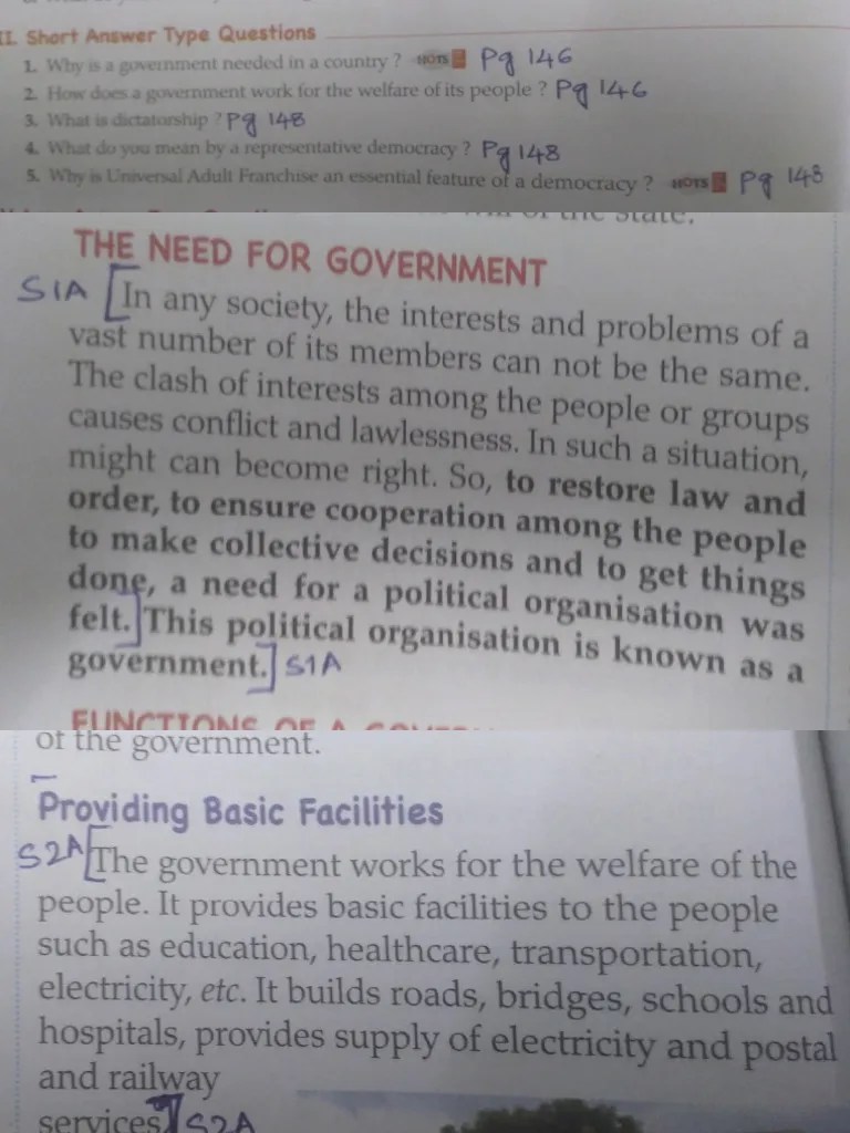 Gr6 PL Le3 Government Notes | PDF