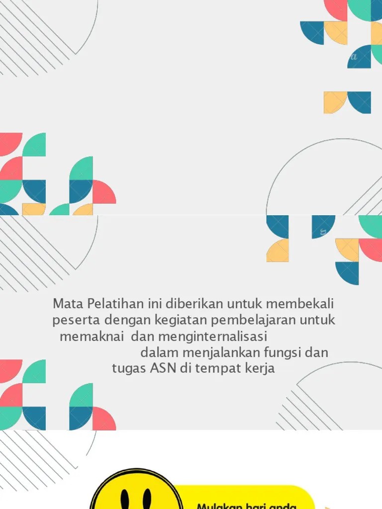 Penerapan Fungsi Dan Tugas ASN (Core Value Berakhlak) - 1 | PDF