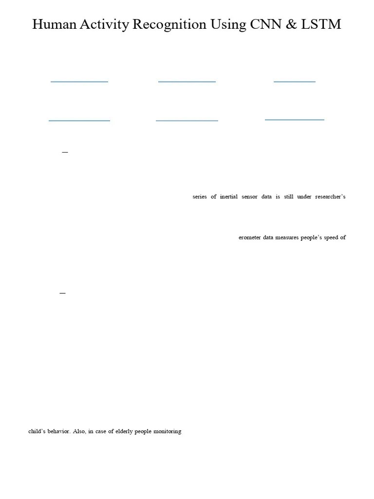 Human-Activity-Recognition-using-CNN-LSTM | PDF