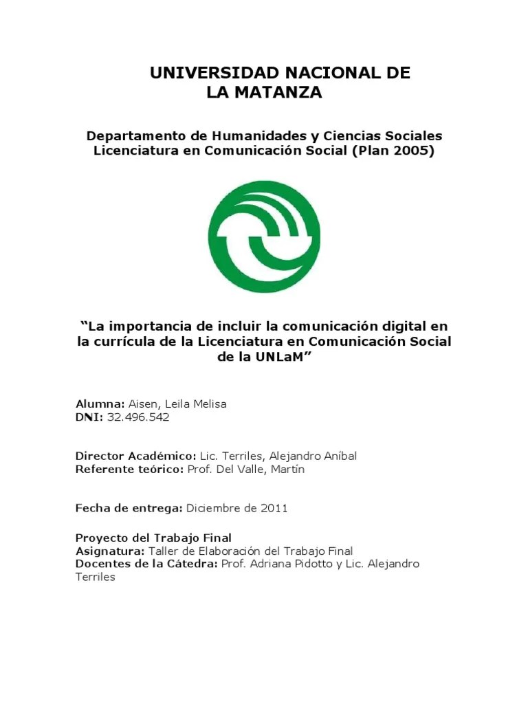 La Importancia De Incluir La Comunicación Digital En La Currícula De La ...