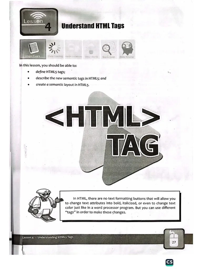 HTML TAG | PDF