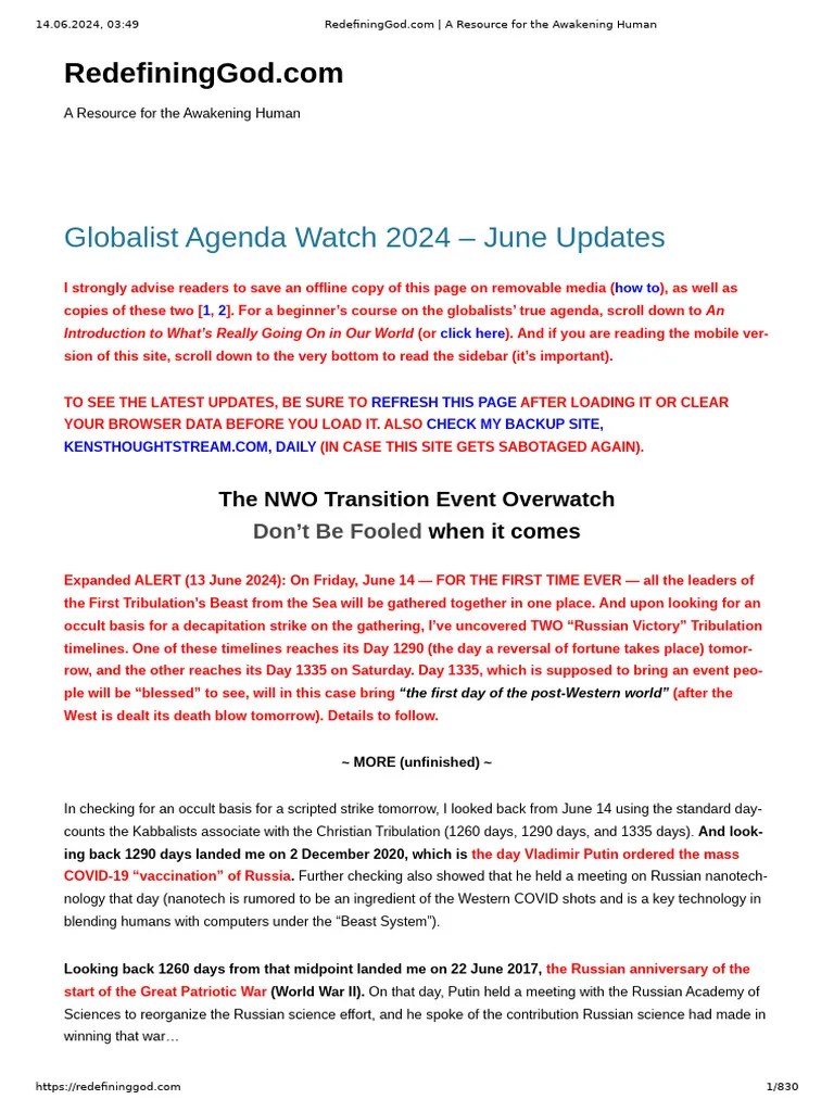 A Resource For The Awakening Human | PDF