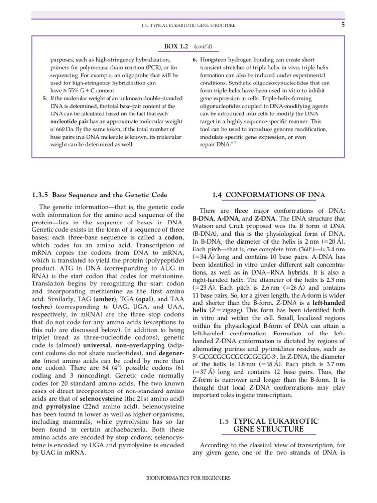 Bioinformatics For Beginners - Genes, Genomes, Molecular Evolution ...