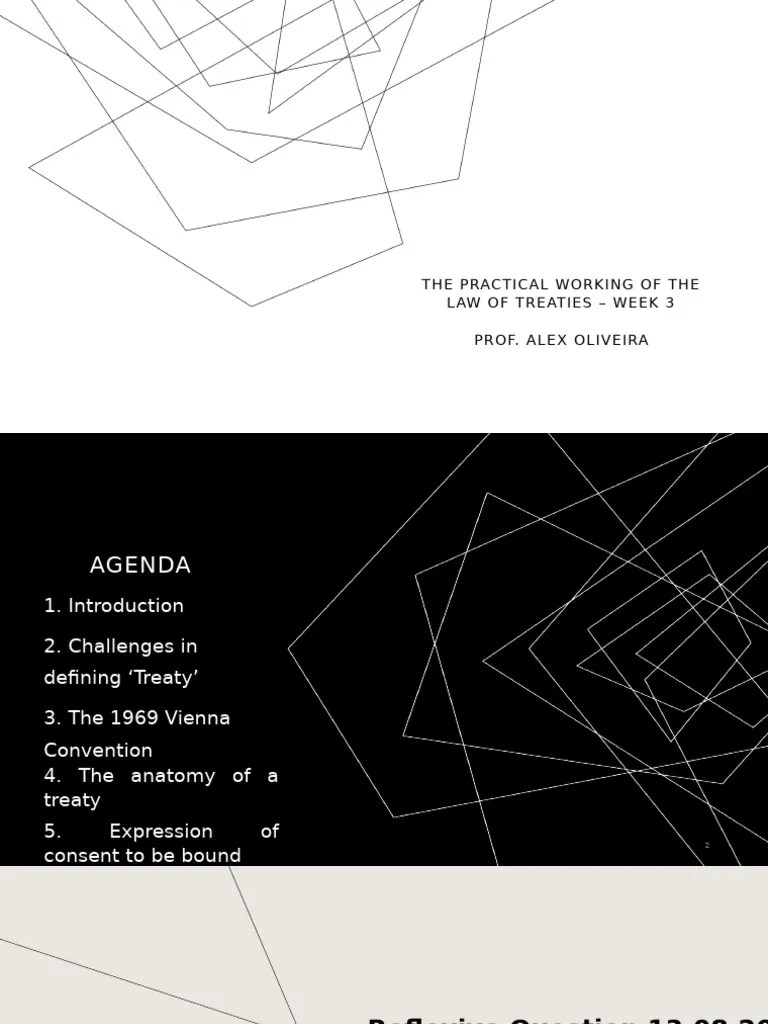 The Practical Working Of The Law Of Treaties | PDF