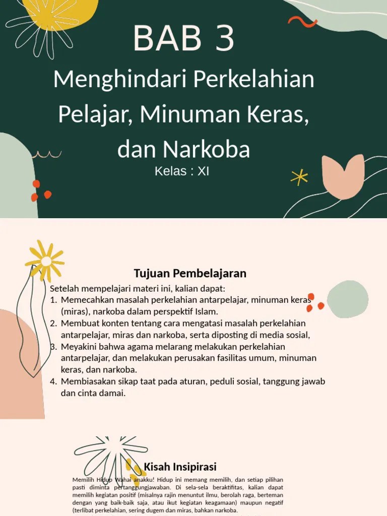 BAB 3 PAI XI Kurikulum Merdeka | PDF