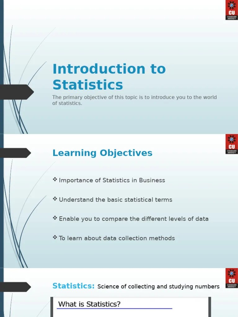 Unit1_1Basics Of Statistics | PDF