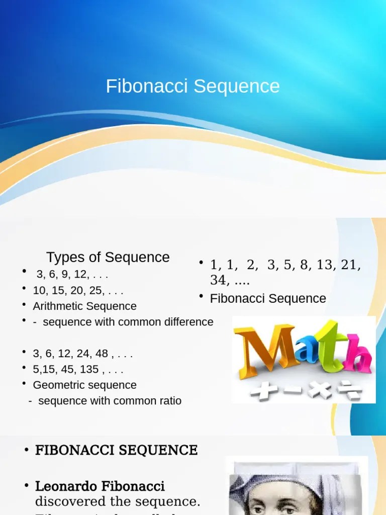 Lesson 2 Fibonacci Sequence | PDF