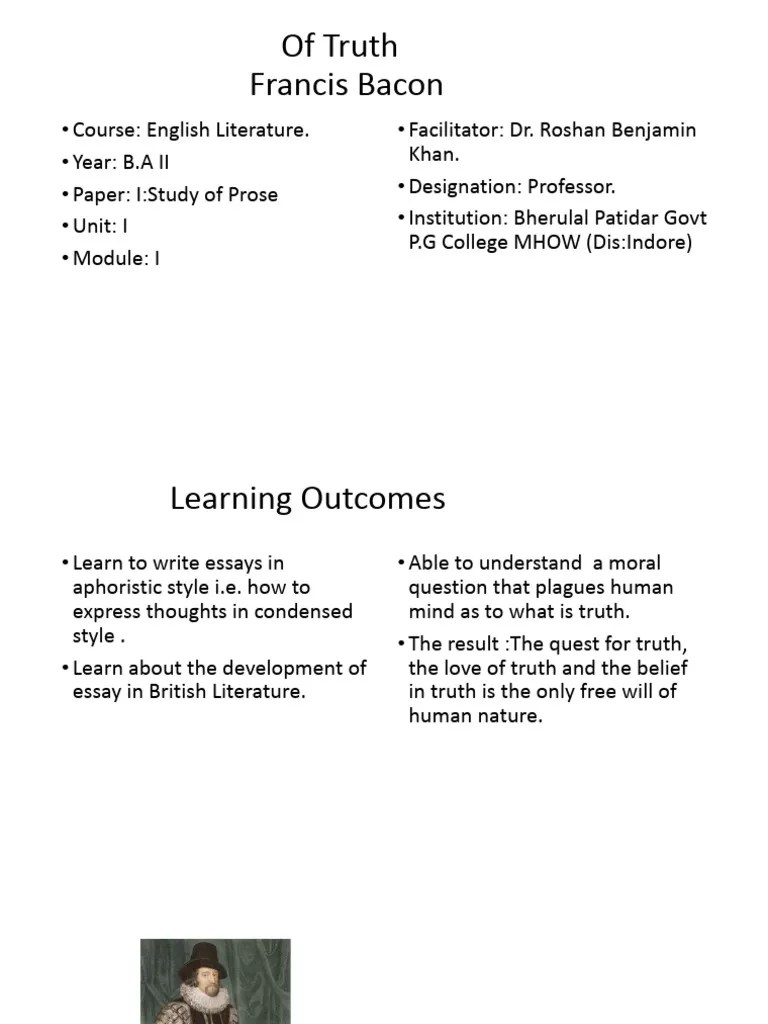Of Truth Pdf For Higher Education Pdf