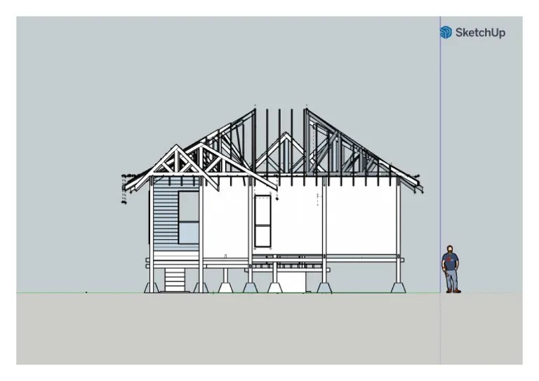 Example Of Sketchup Elevation | PDF
