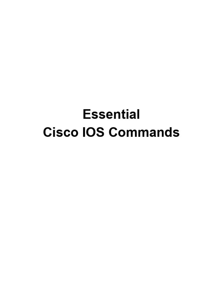 Cisco Ios Commands Pdf Format - Download Premium Nature Design | Desktop