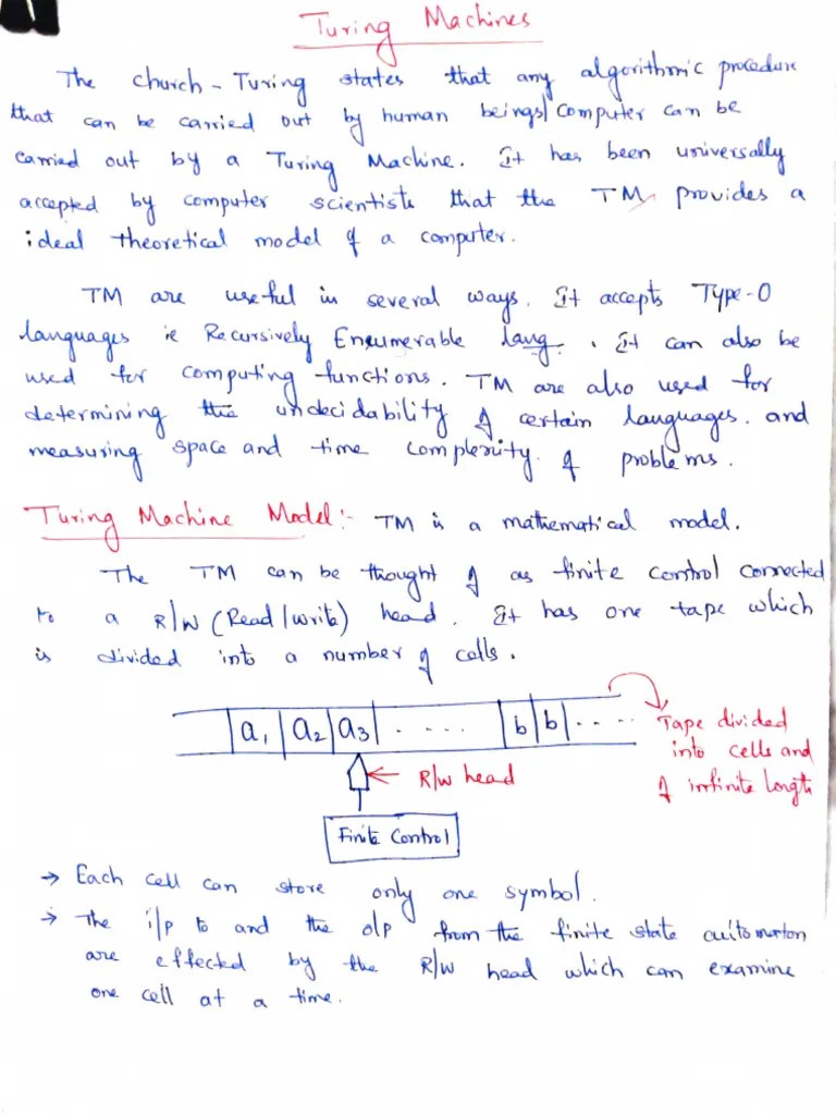Turing Machines | PDF
