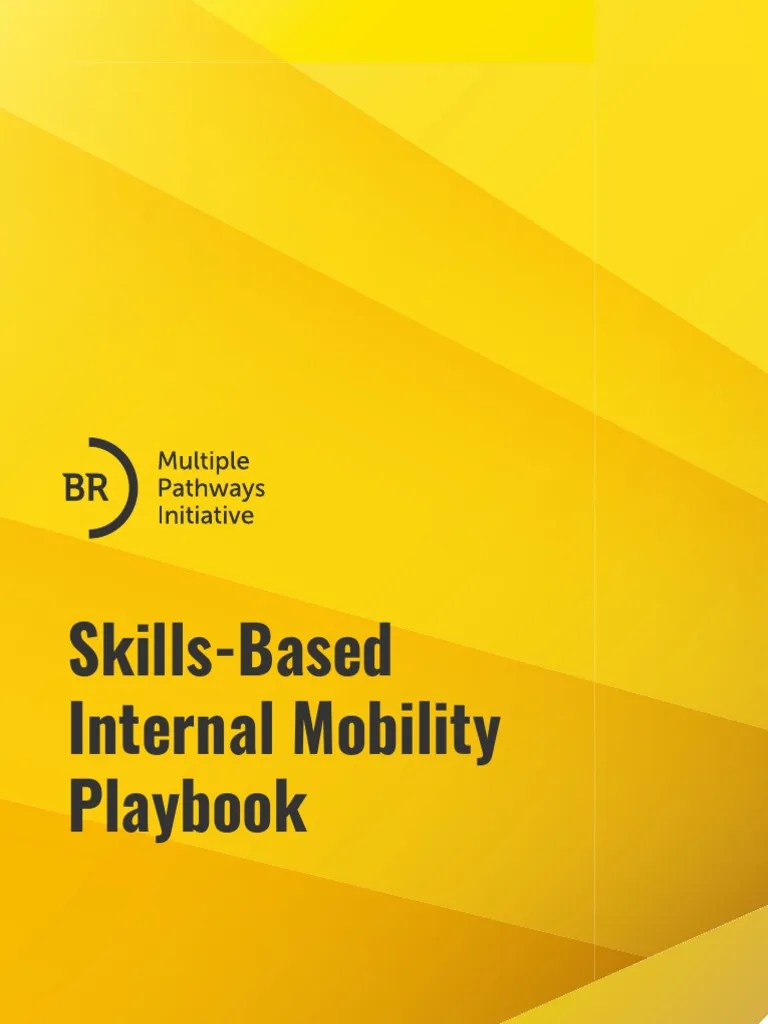 Skill Based Internal Mobility Playbook 1725029654 | PDF