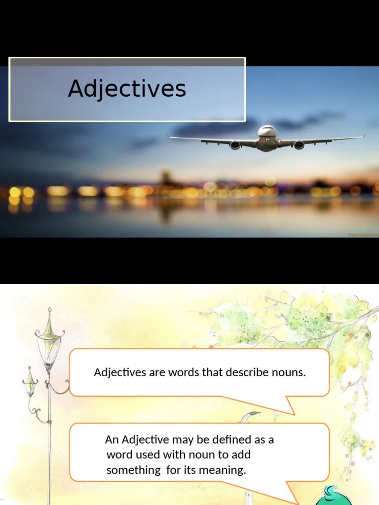 Adjective Part 1 | PDF