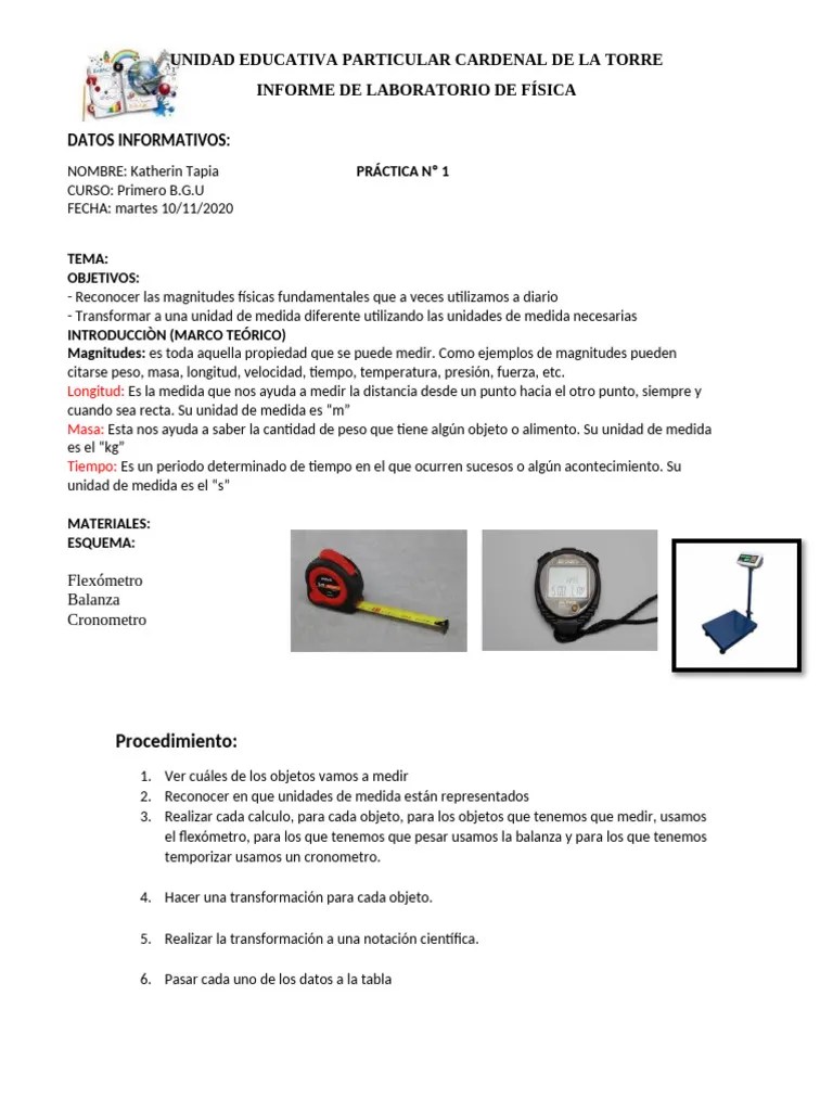 Practica De Laboratorio 01 | PDF