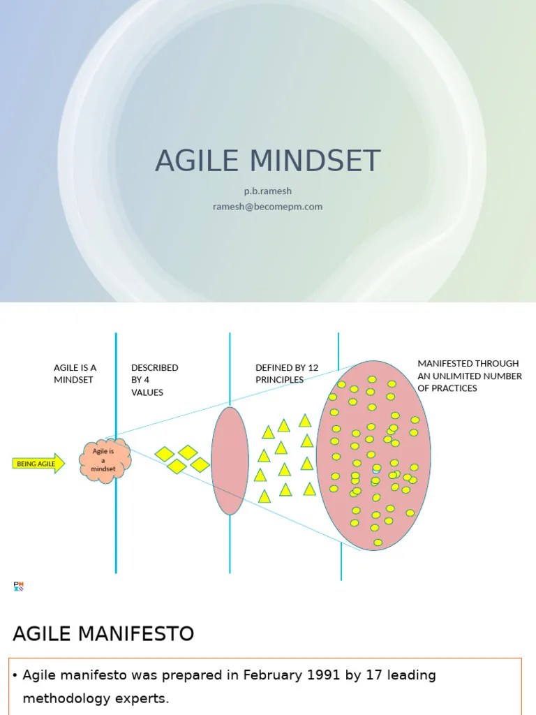 Agile Mindset | PDF