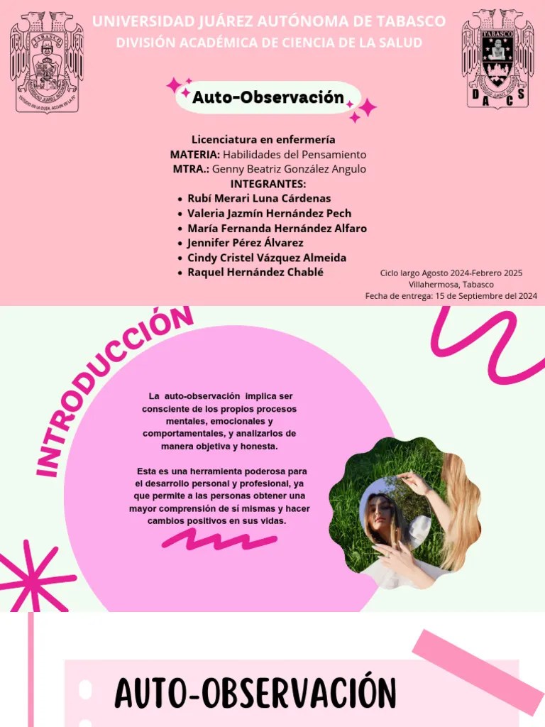Auto-Observación | PDF