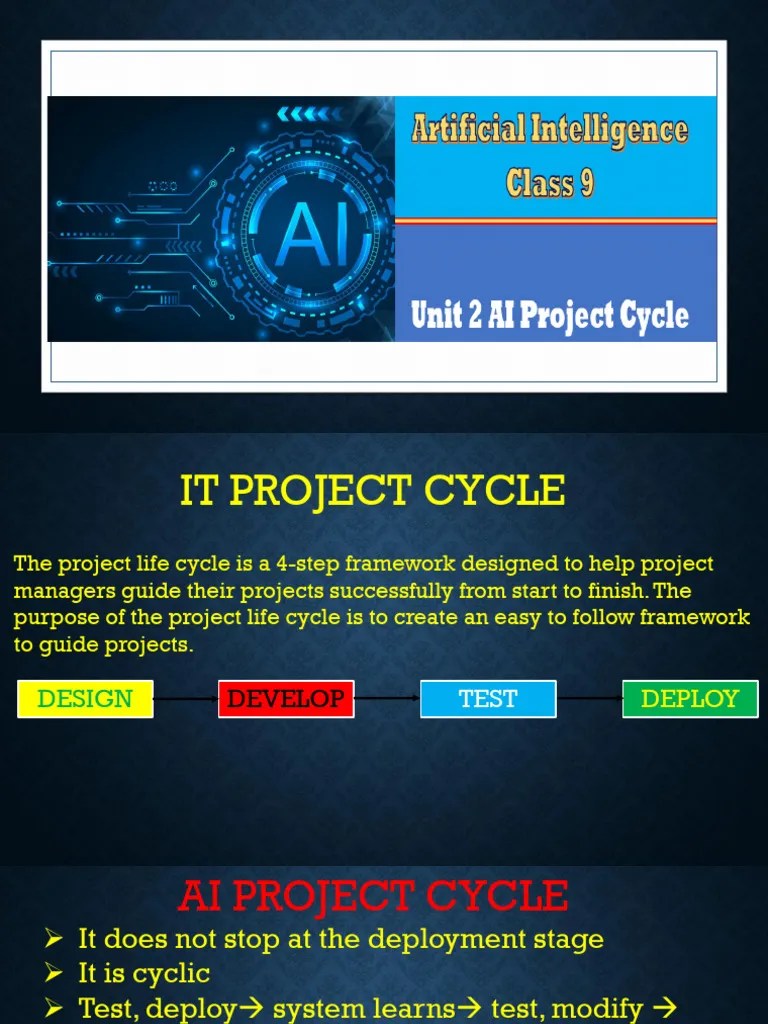 Ai Project Cycle | PDF | Machine Learning | Artificial Intelligence