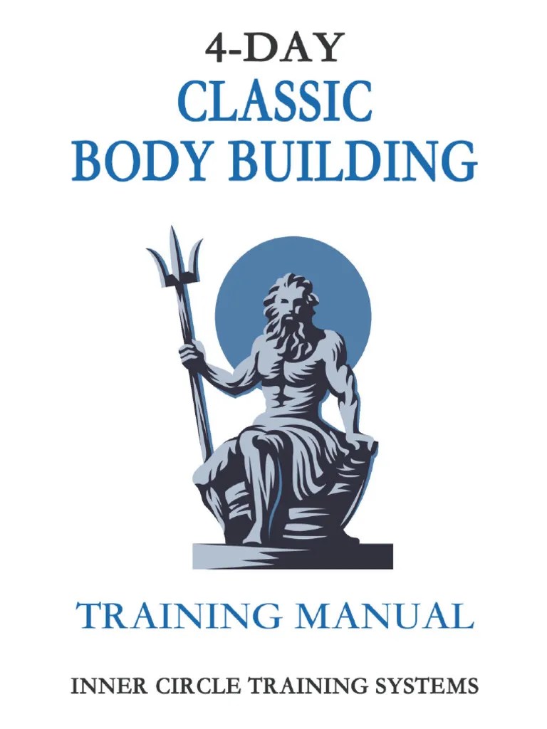 4 Day Classic Bodybuilding Training Manual PDF | PDF