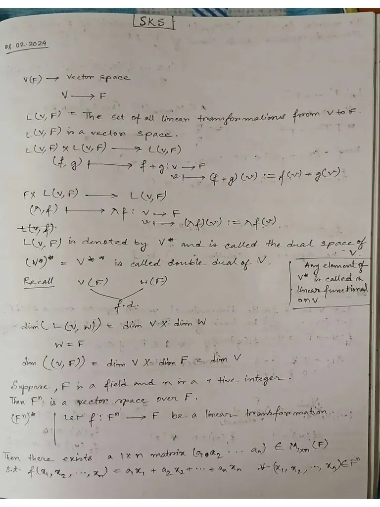 Vector Calculus Notes | PDF