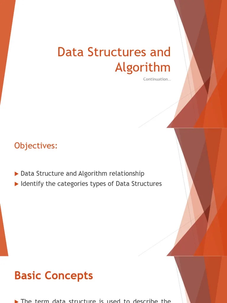 C1 Data Structures And Algorithms Part 2 | PDF | Data Type | Computers